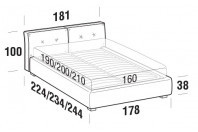 Beds Hot Double bed with STRONG bed frame