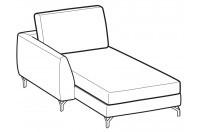 Sofas Mike Chaise Longue