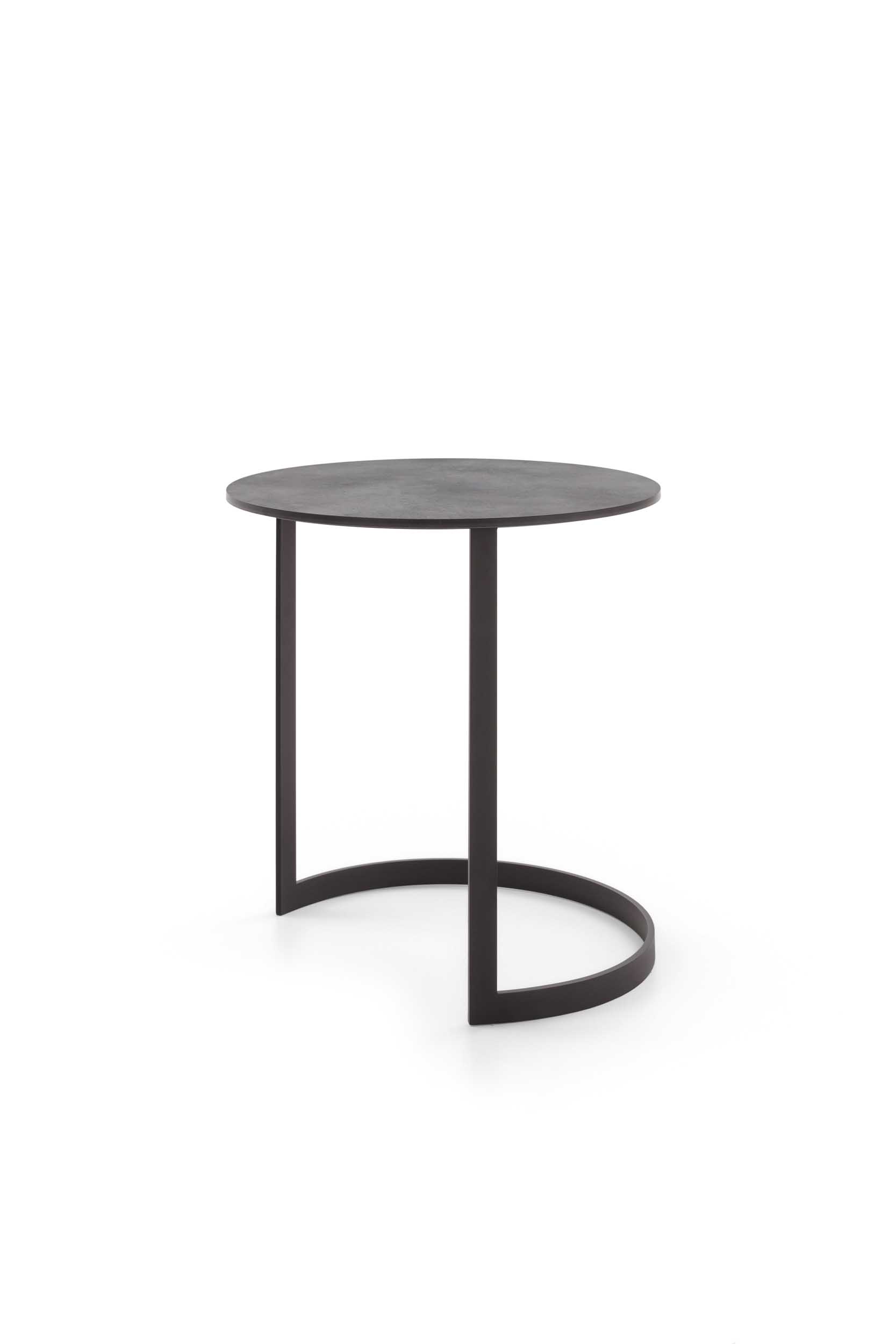 Tavolino da caffè Edgar LeComfort con base semicircolare