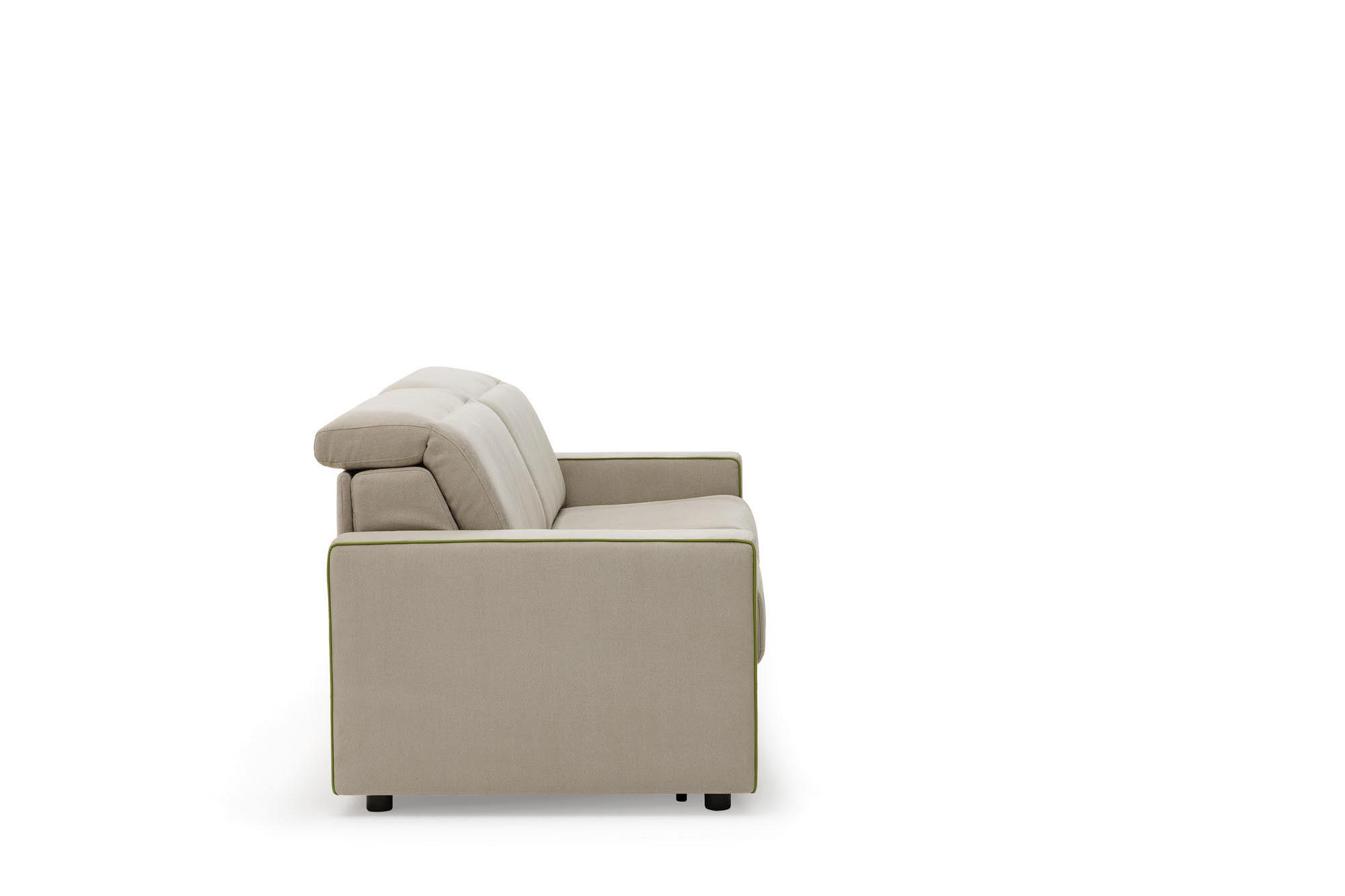 Divano letto Barbados LeComfort chiuso - visione laterale