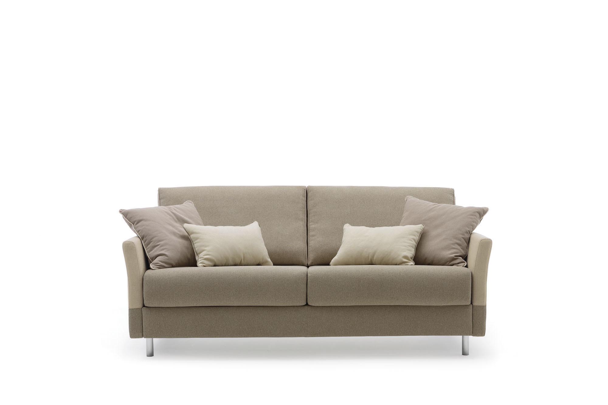 Divano letto Maldive LeComfort a due posti con piedini alti