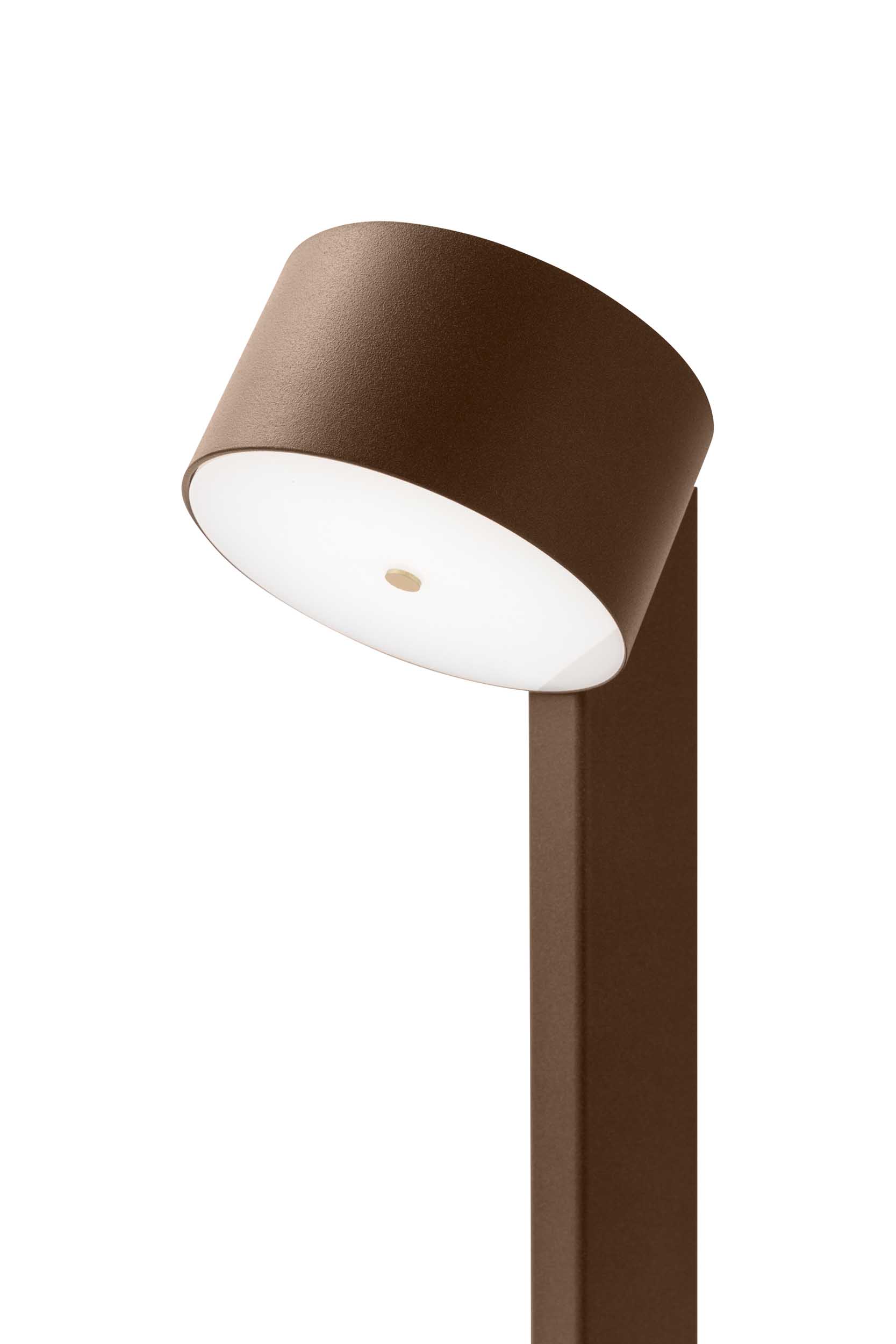 Lampada Ela moderna di colore corten
