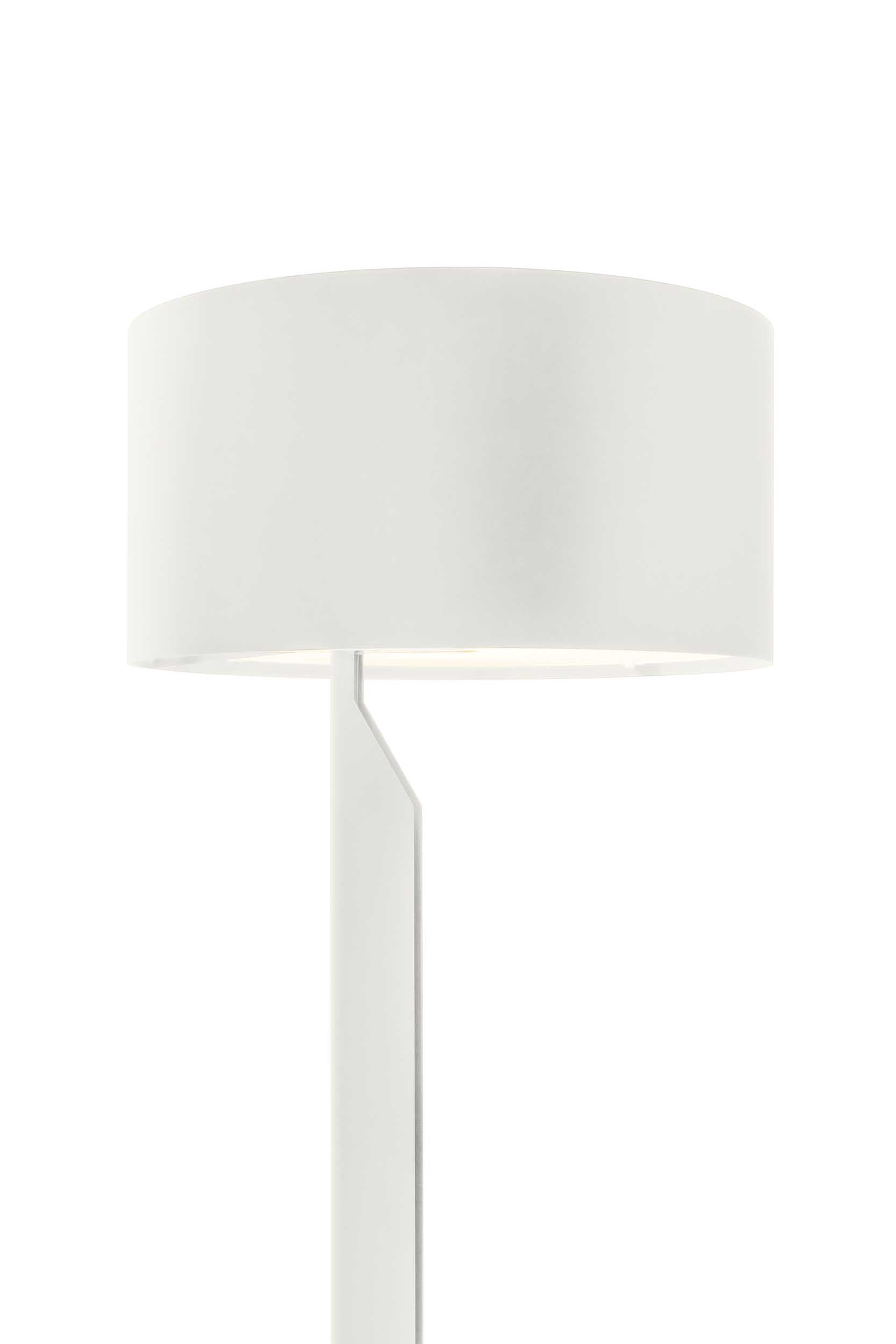 Lampada Willowy di colore bianco