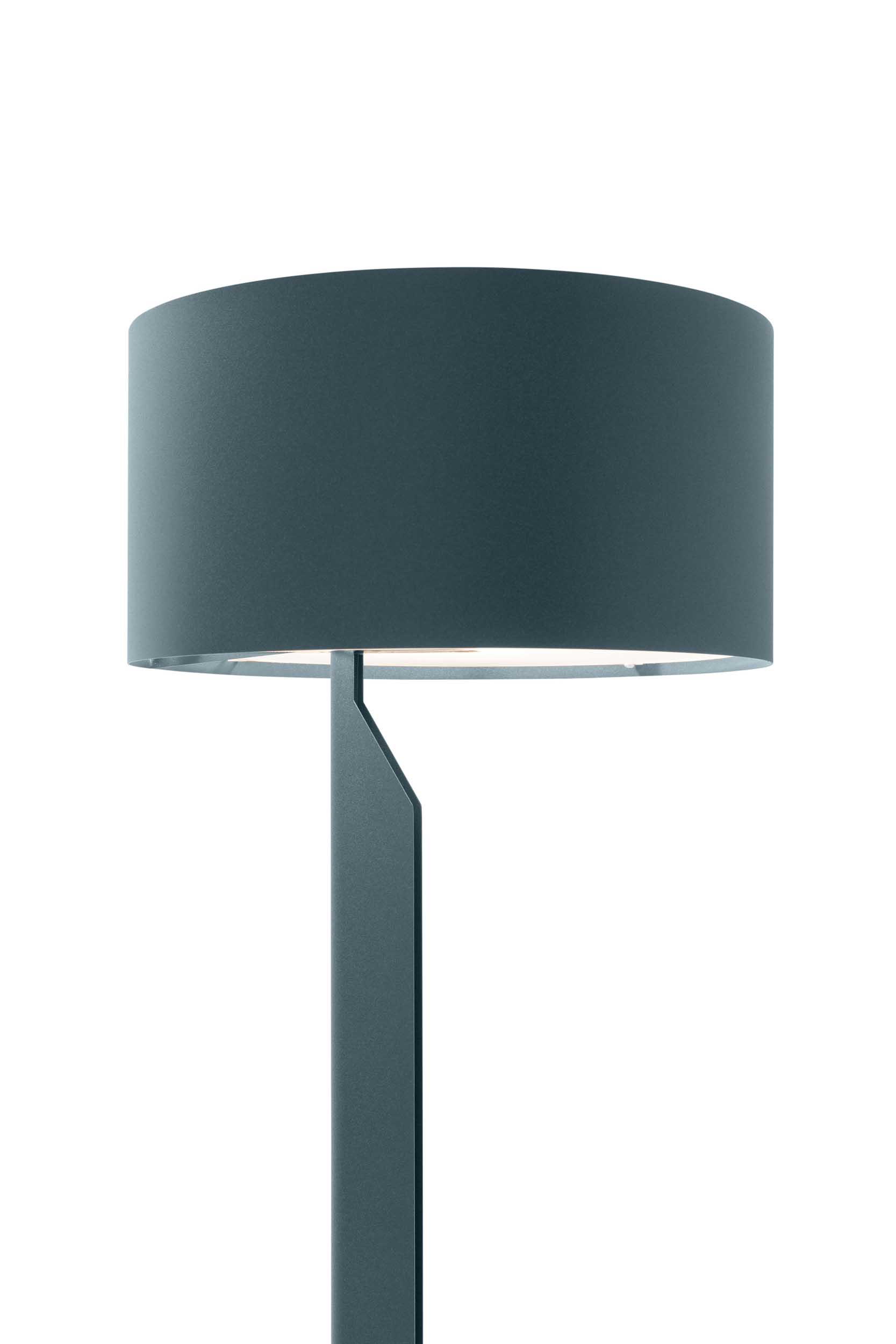 Lampada da terra Willowy di colore blu oceano
