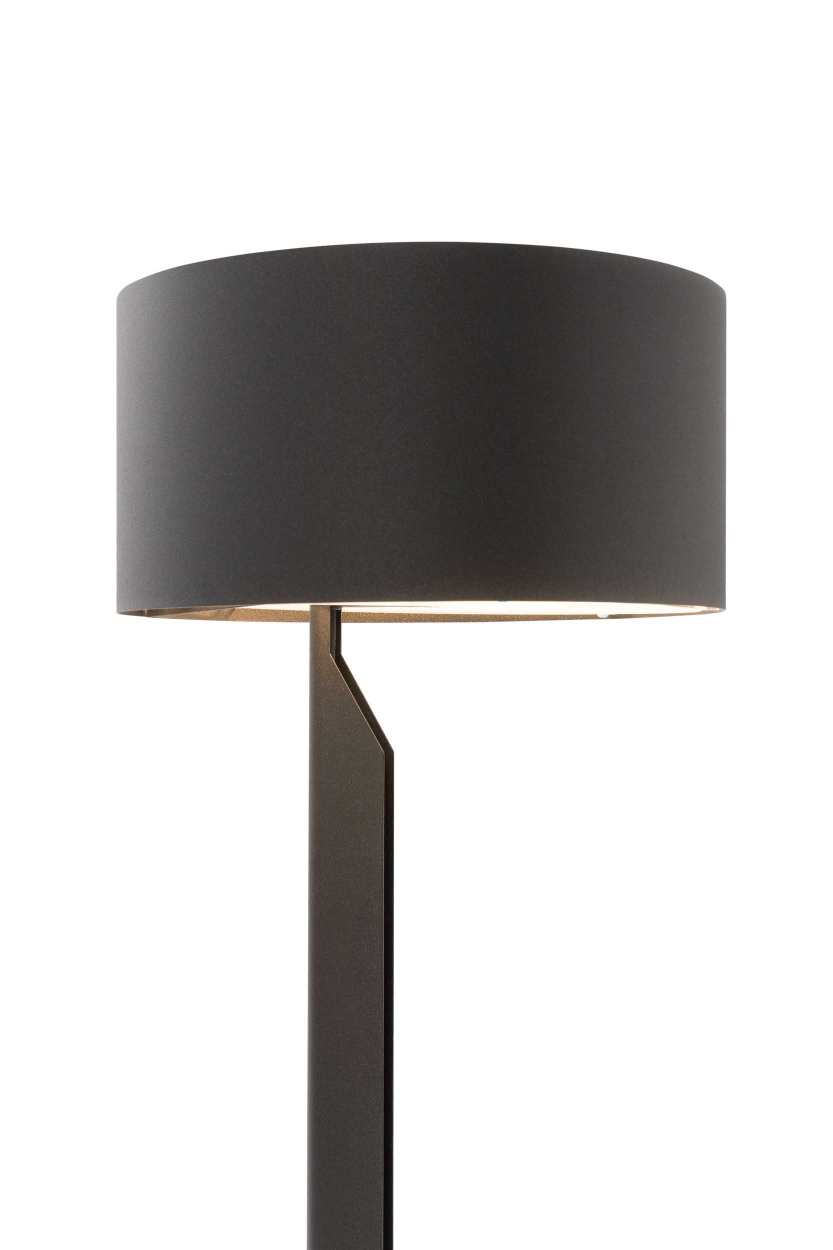 Lampada da terra Willowy di colore Black Brown