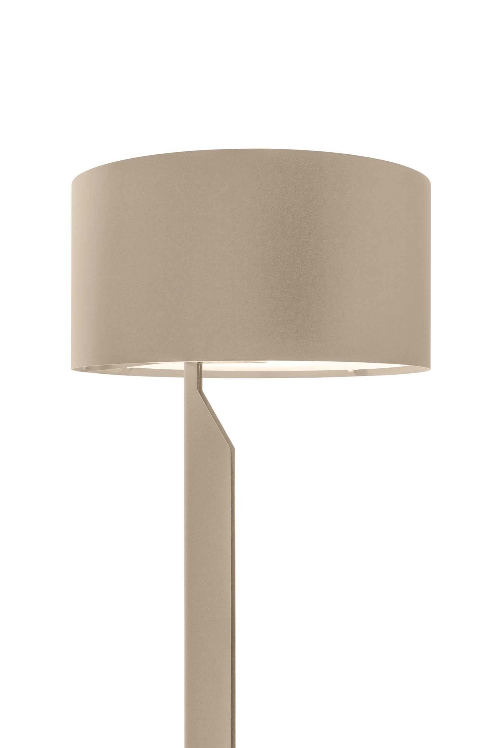 Lampada da terra Willowy di colore Sabbia