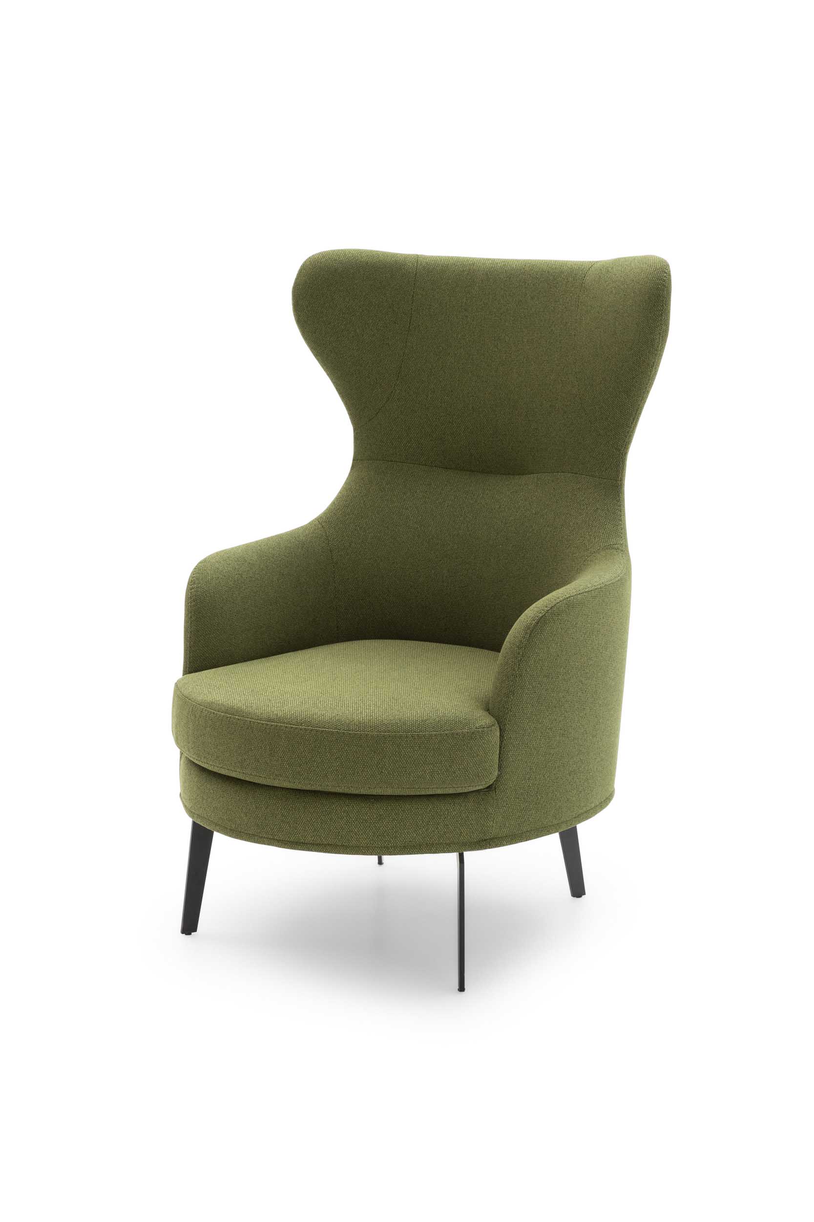 Poltroncina moderna Dodo LeComfort con alette poggiatesta laterali