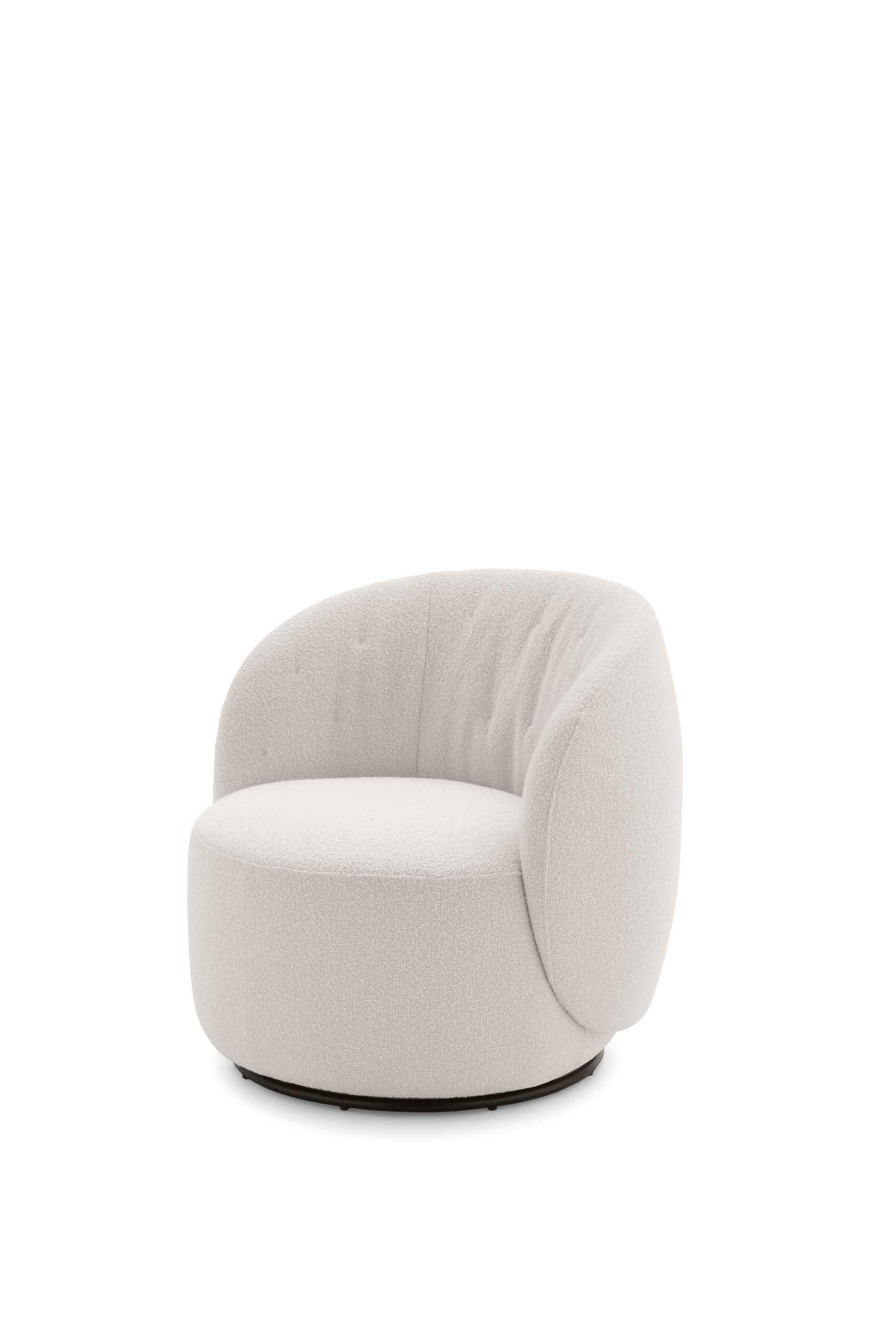 Poltroncina Moby Lecomfort monoscocca rotonda