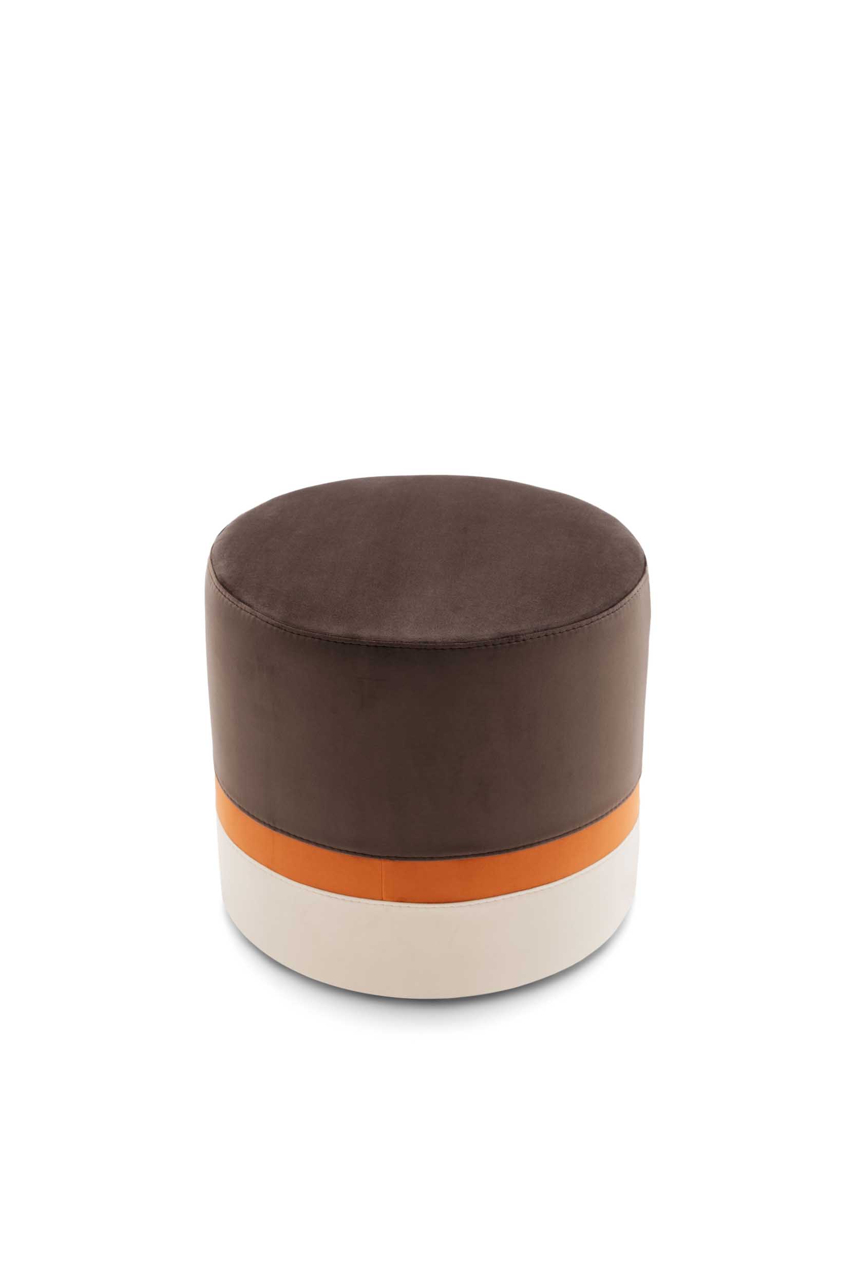 Pouf Club LeComfort imbottito multicolore