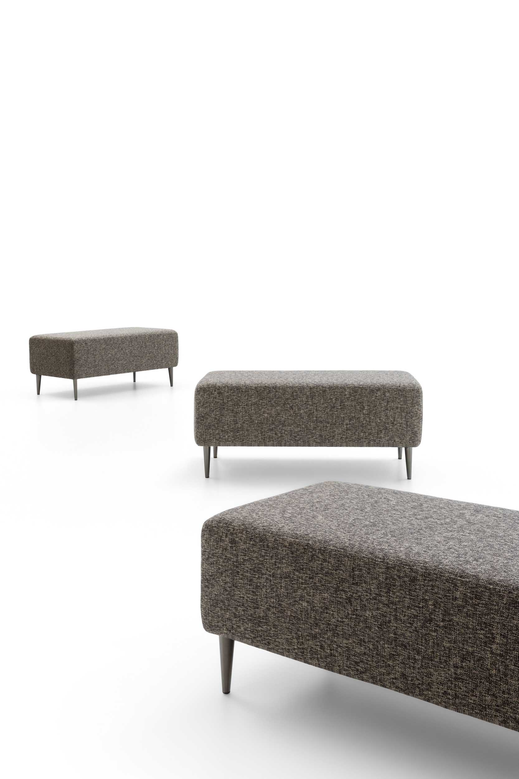 Pouf-panca rettangolare
