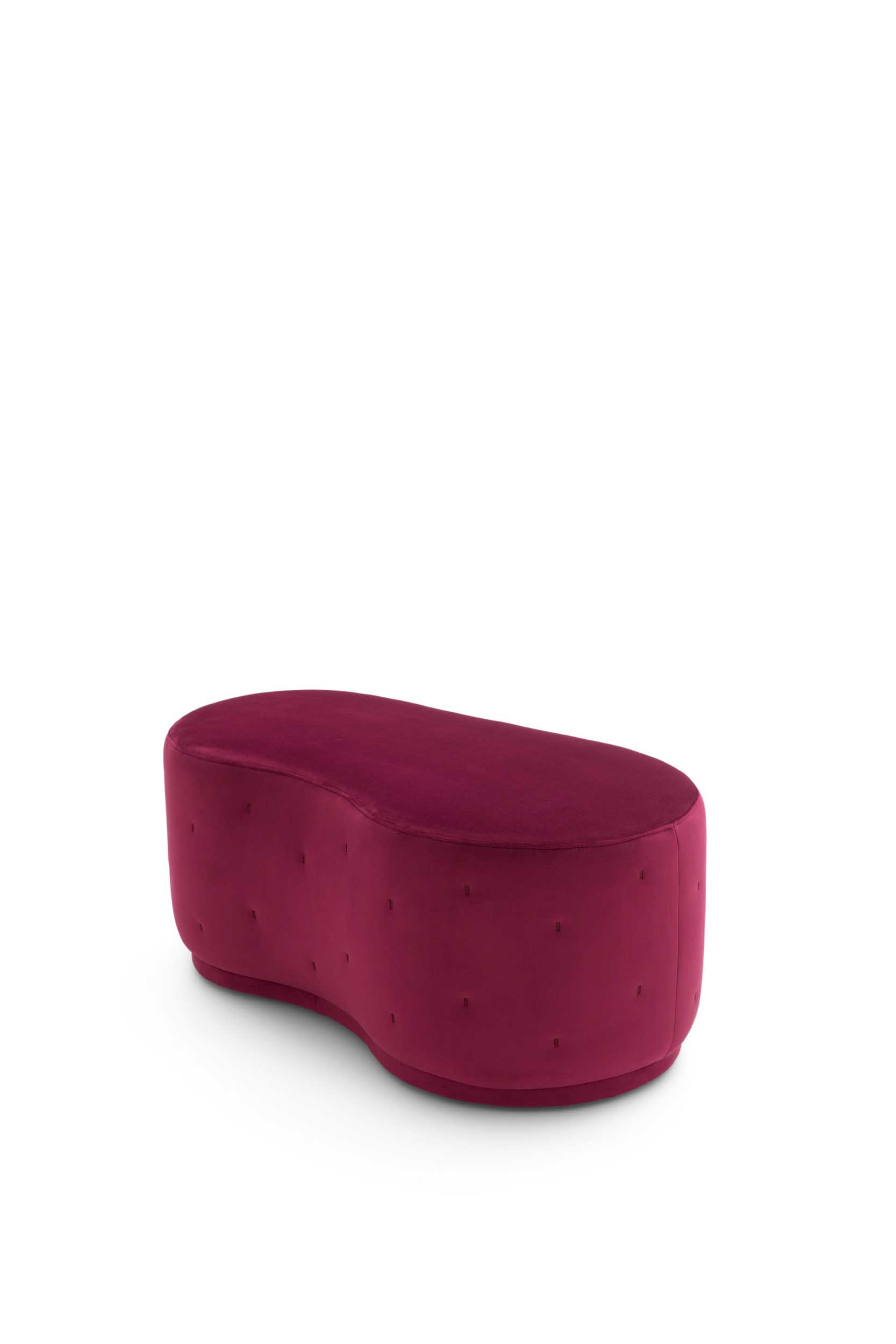 Pouf Pinto LeComfort con silhouette curvilinea