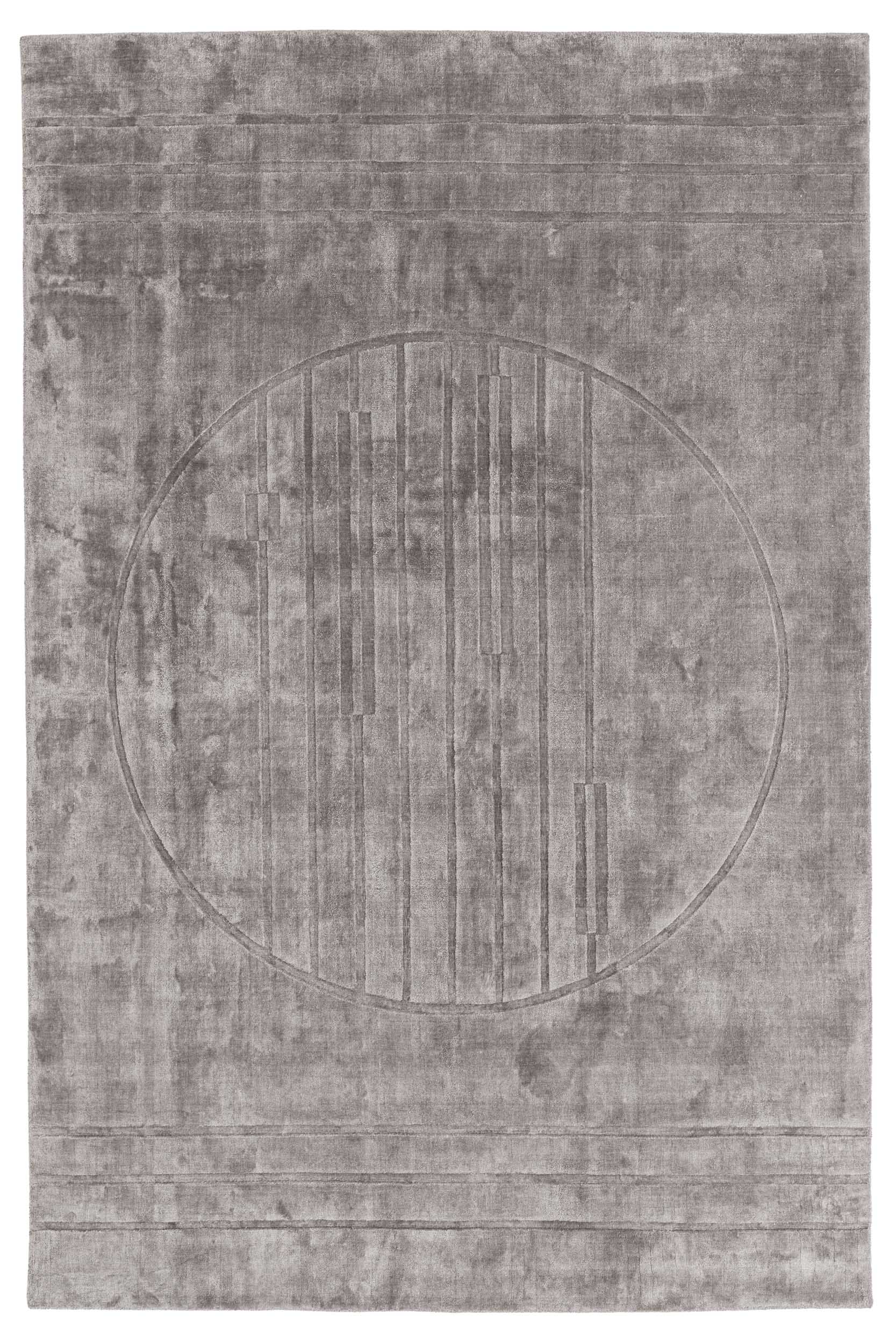 Tappeto Carosello di design morbido con texture geometrica