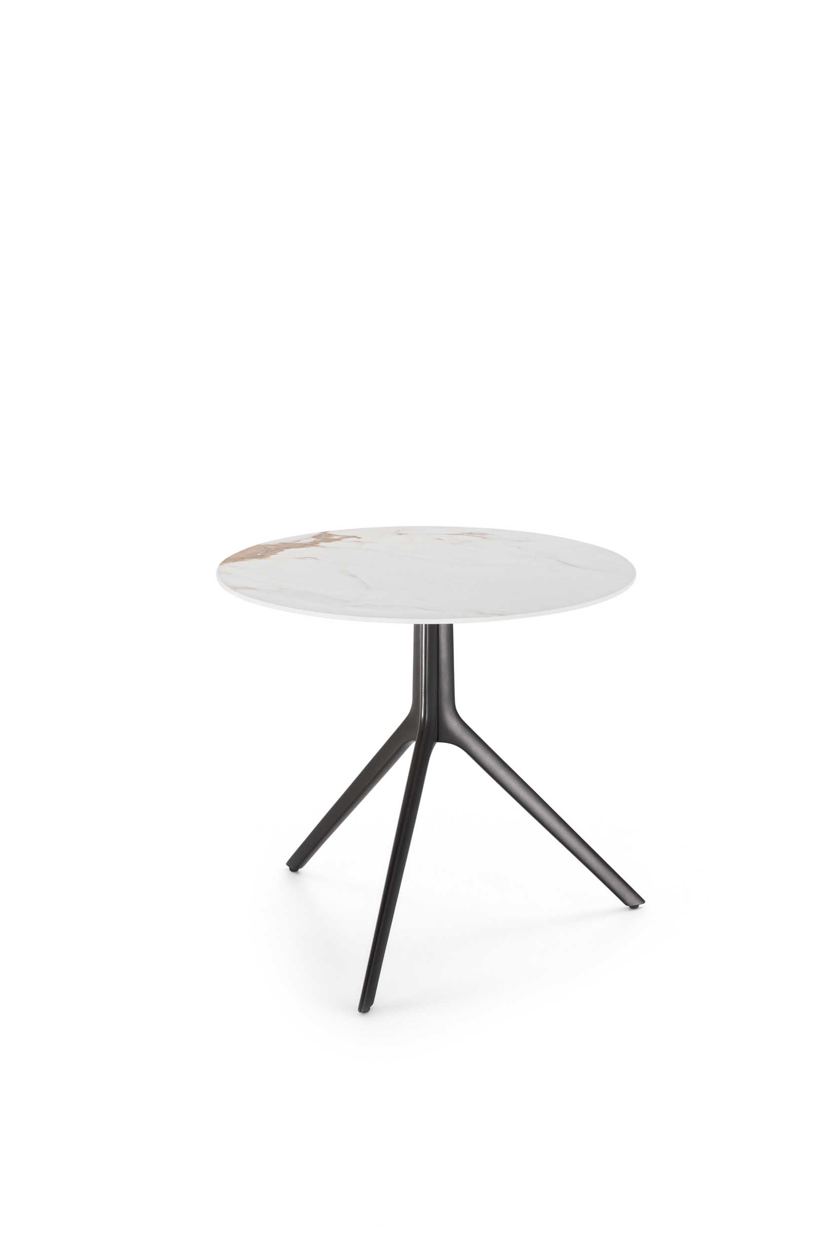Tavolino Silky LeComfort con piano in gres Calacatta
